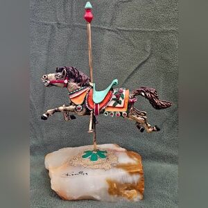 Vintage Ron Lee Carousel Horse Figurine from 1979